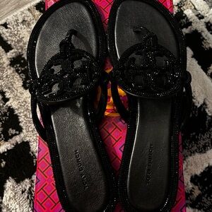 Tory Burch Miller Knotted Pave.  Size 9